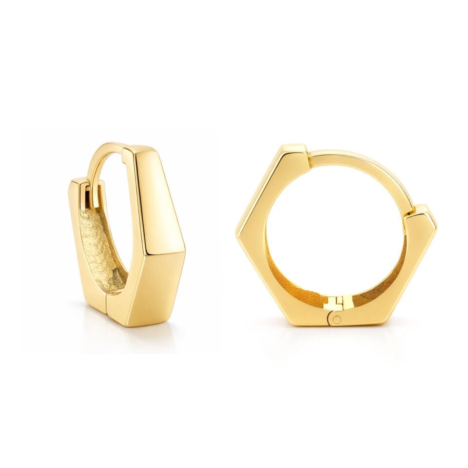 Mini Geometrik Küpe