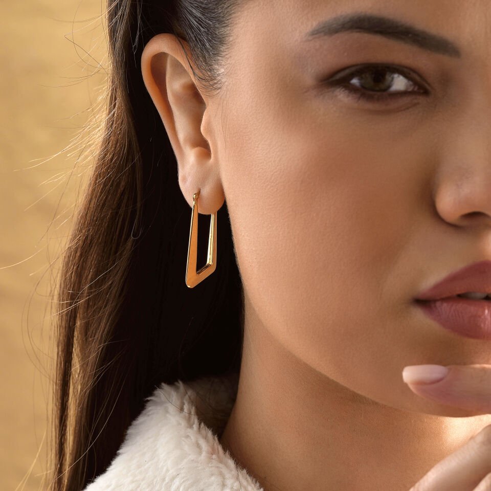 Geometrik Tasarım Küpe