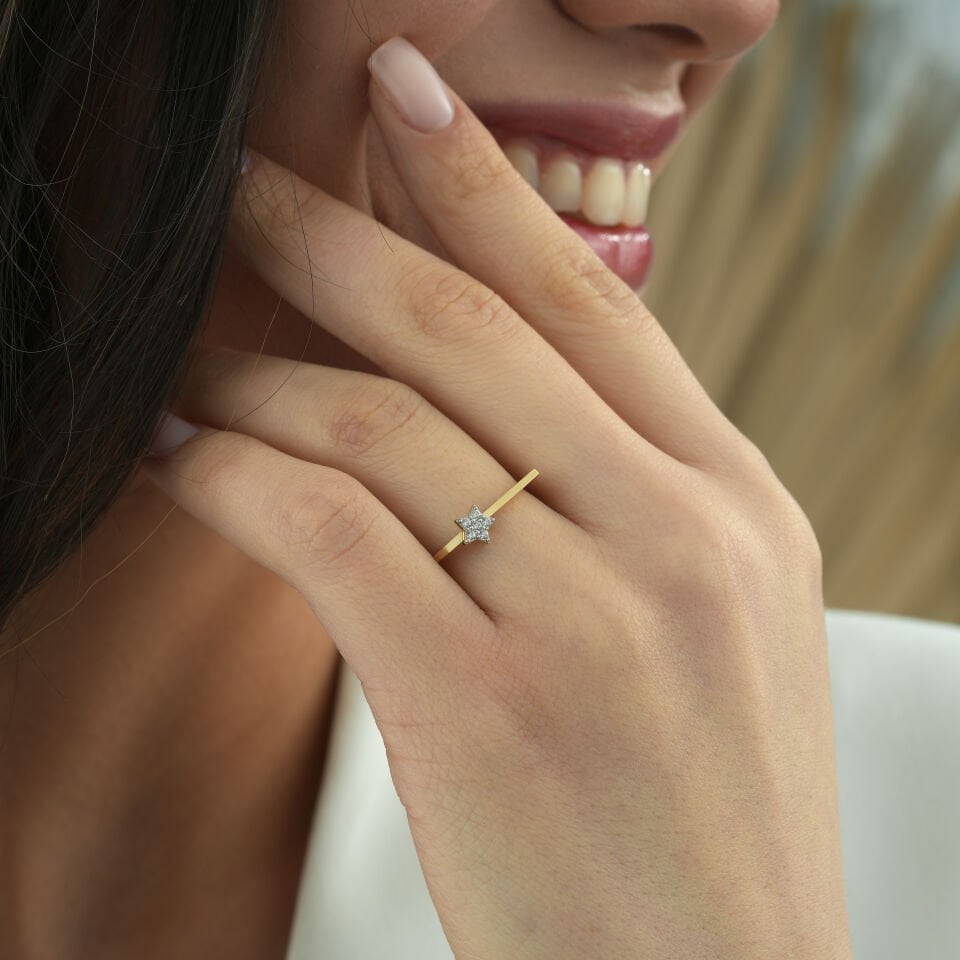 Yıldız Bar Yüzük