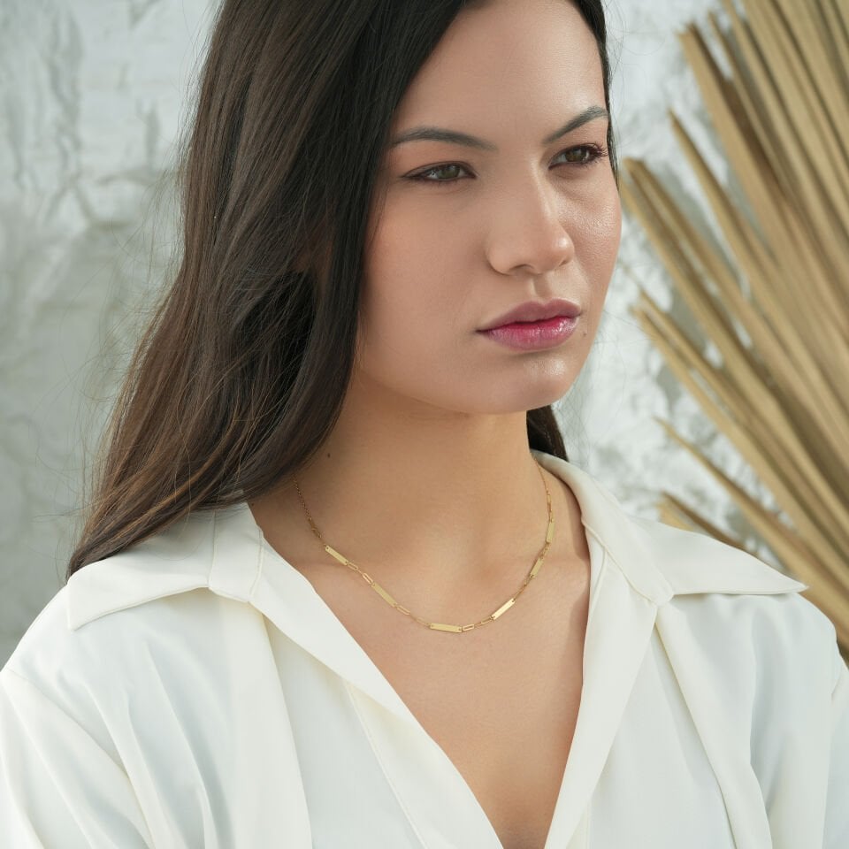 Tasarım Bar Plaka Kolye