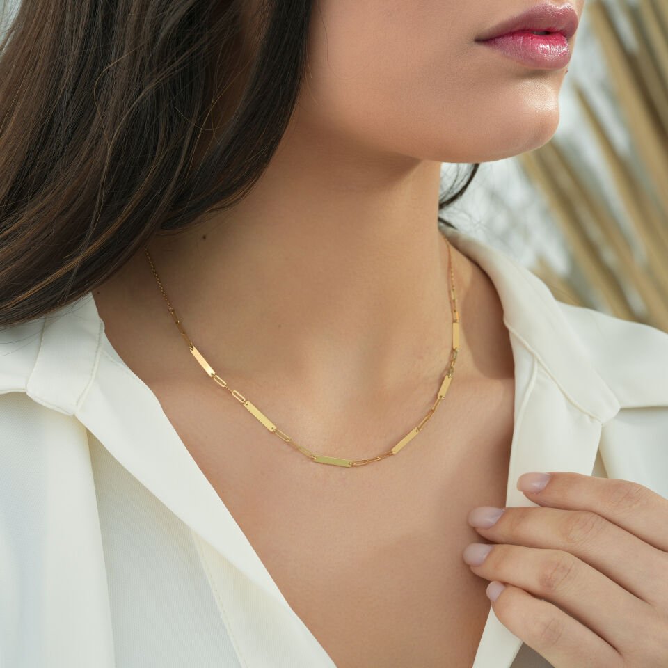 Tasarım Bar Plaka Kolye