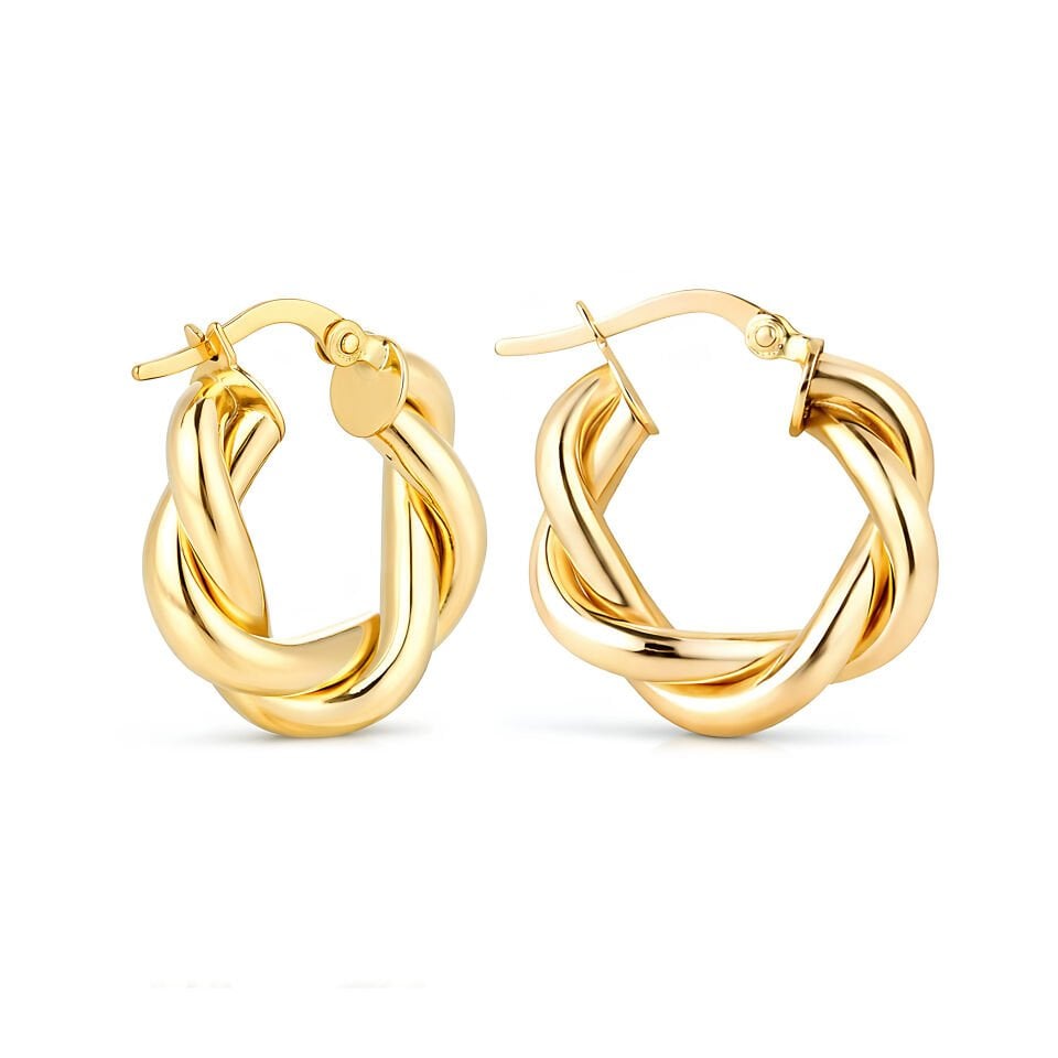 Small Kalın Burgu Küpe