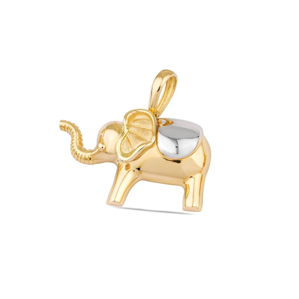 Fil Charm Kolye Ucu