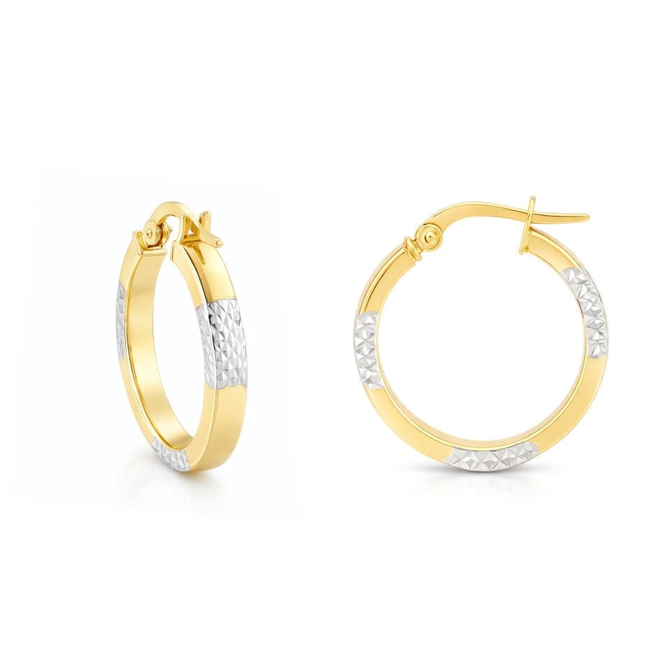 Işıltılı Halka Küpe