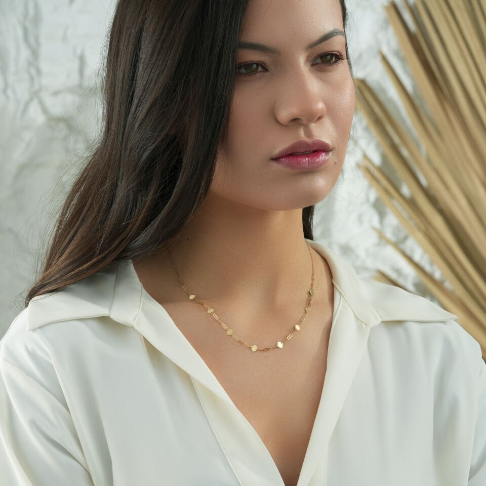 Minimal Üçgen Kolye