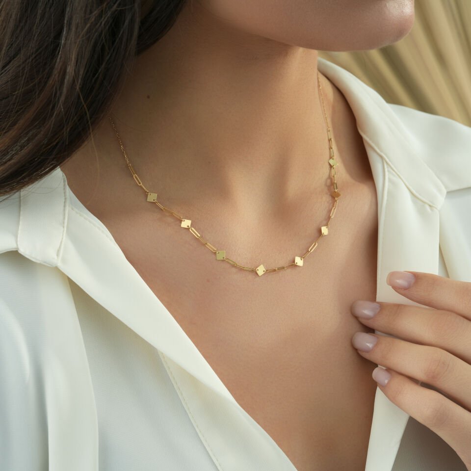 Minimal Üçgen Kolye