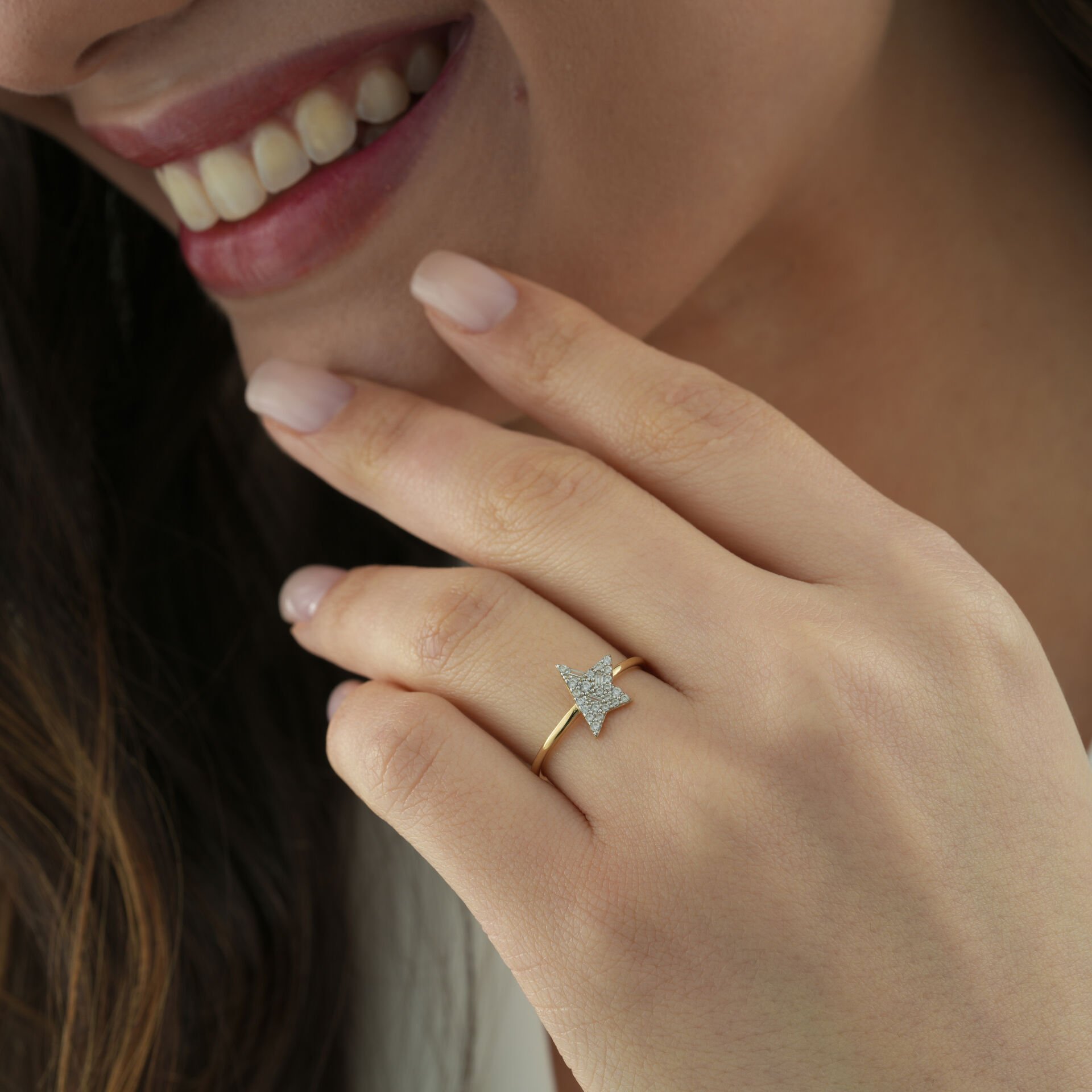 Yıldız Işıltı Yüzük