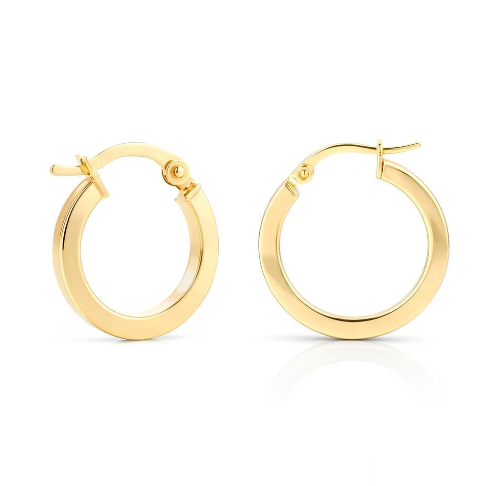 Köşeli Klasik Küpe