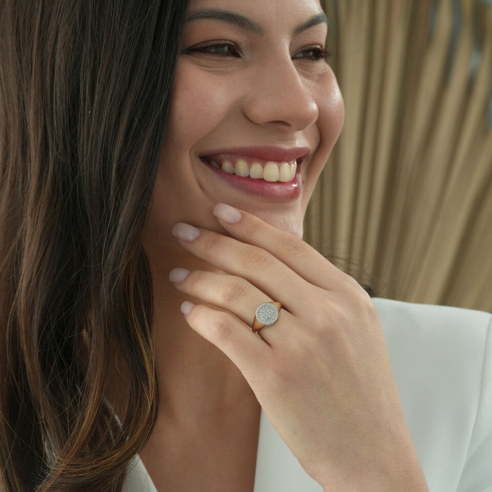 Baget Taşlı Yüzük