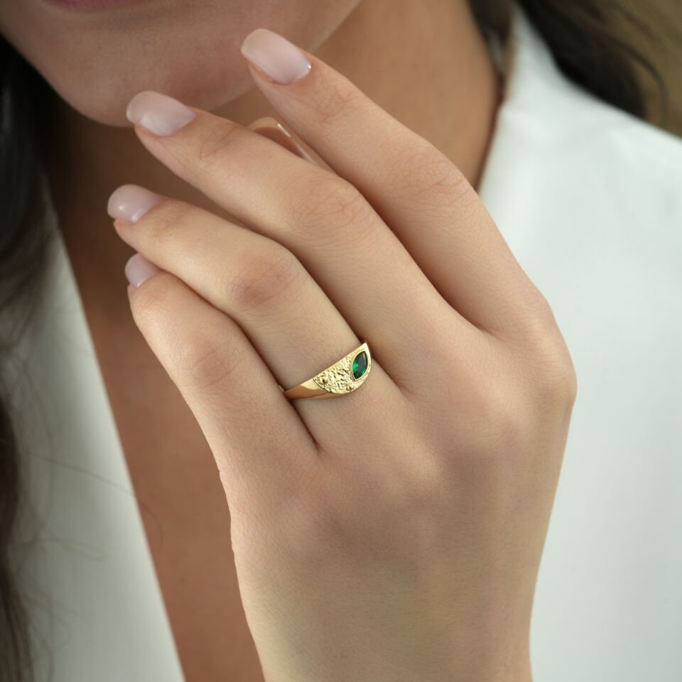 Renkli Otantik Yüzük