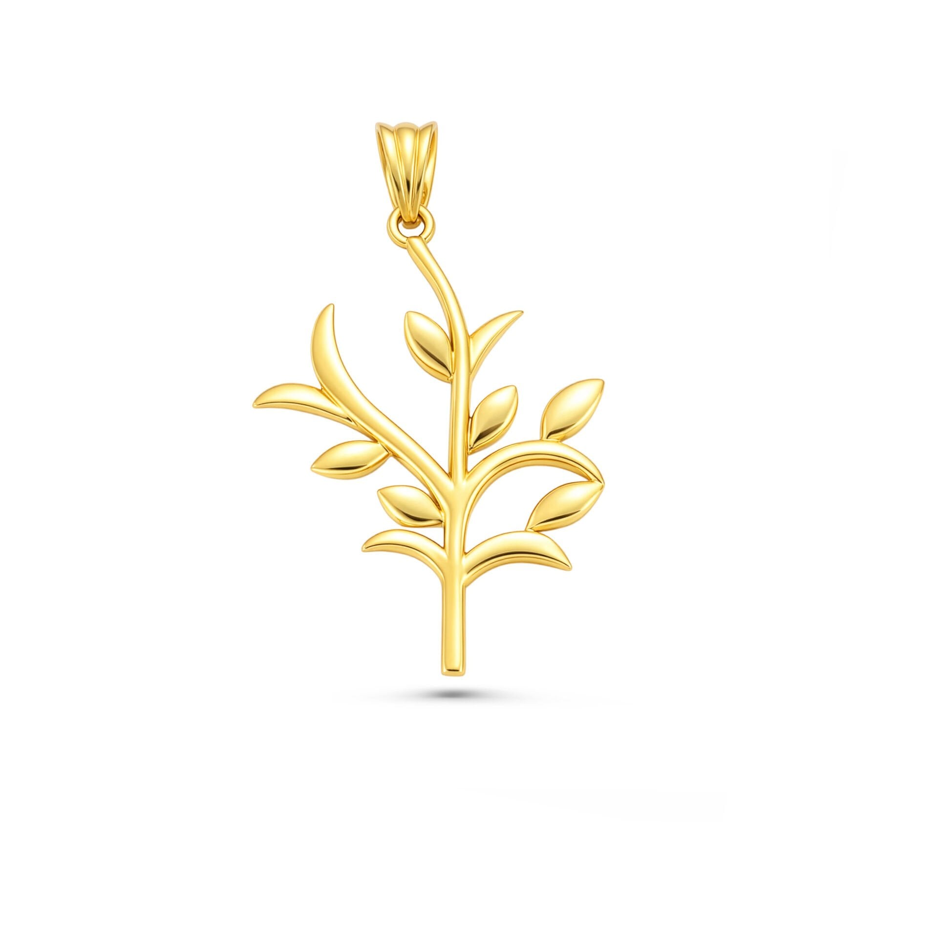 Zeytin Dalı Kolye Ucu