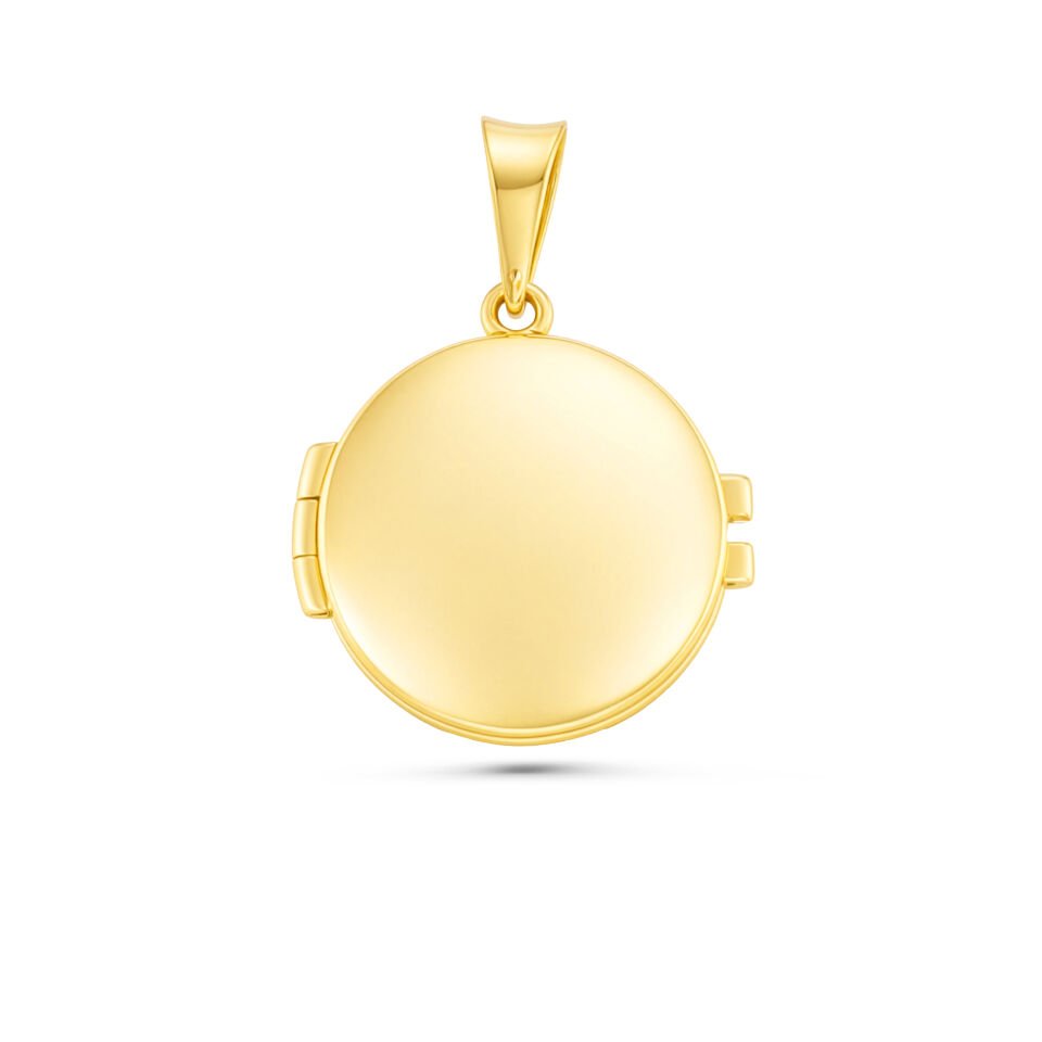 Daire Kapaklı Kolye Ucu